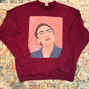‘The Future is Female’ AOC Political/Feminist Crewneck Pullover